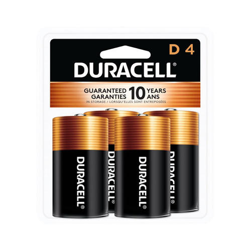Duracell Mn1300R4Z Alkaline Battery, 4count