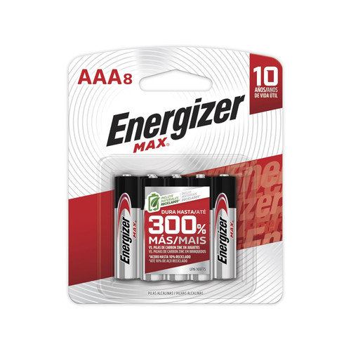 Energizer Max AAA Batteries, 8Pack
