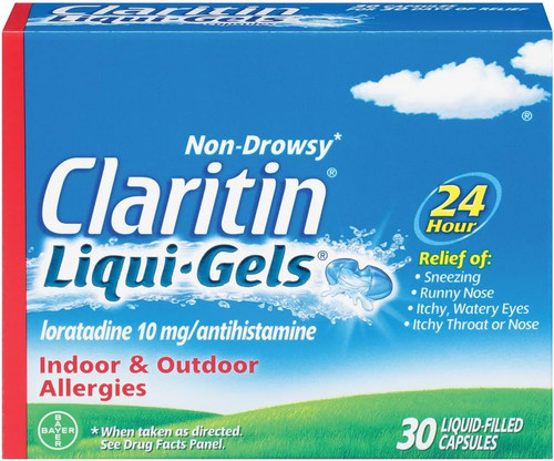 Claritin Liqui-Gels  Allergy Relief,  30 Count