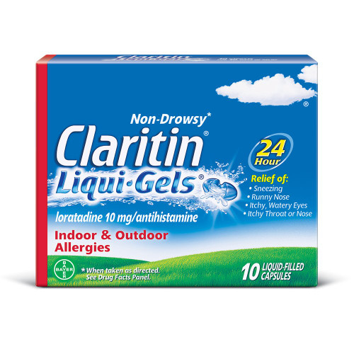 Claritin Allergy Liqui-Gels, 10 Count