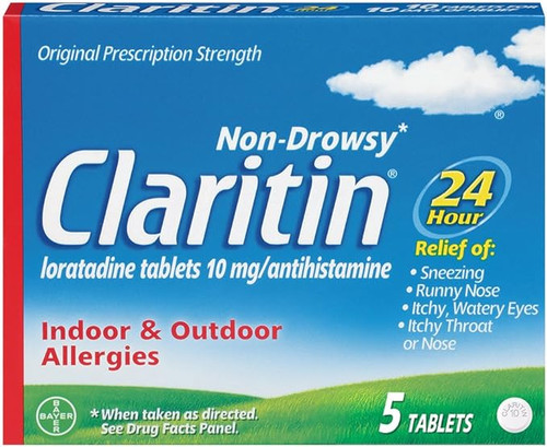 Claritin Allergy 10 mg Tablets, 5 Count