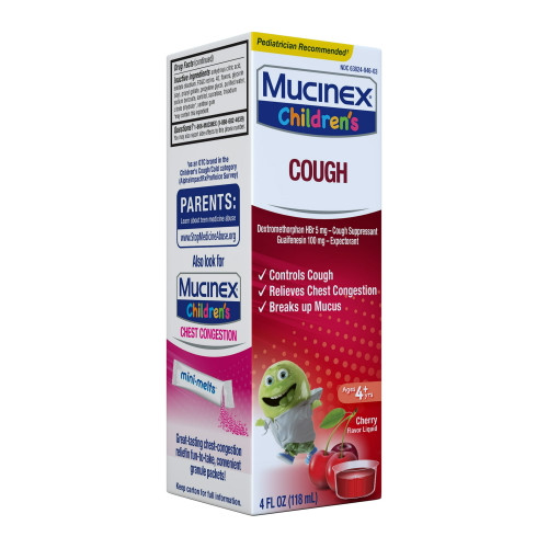 Mucinex Children's Cough Cherry Flavor, 4 fl oz
