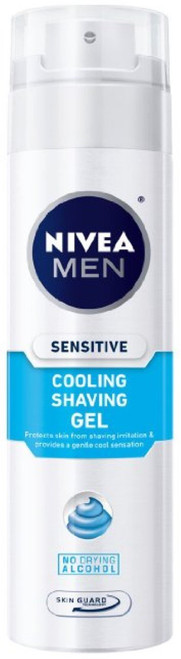 NIVEA FOR MEN Sensitive Cooling Shaving Gel 7 oz