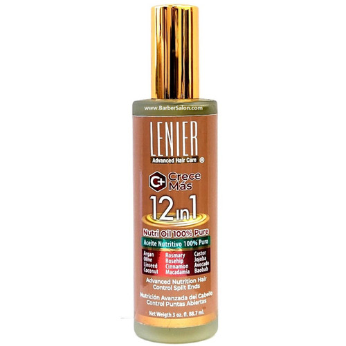 LENIER CRECE MAS 12N1 HAIR OIL 3oz