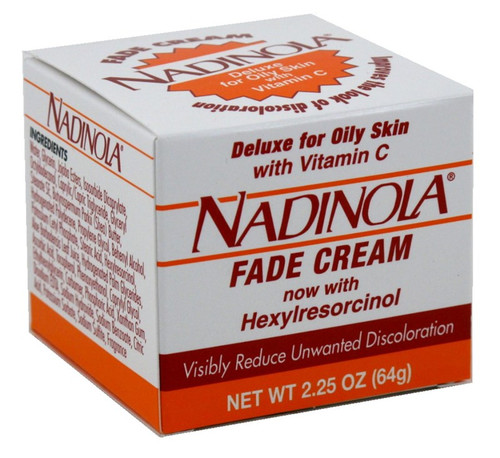 Nadinola Fade Cream Oily Skin With Vitamin-C 2.25Oz