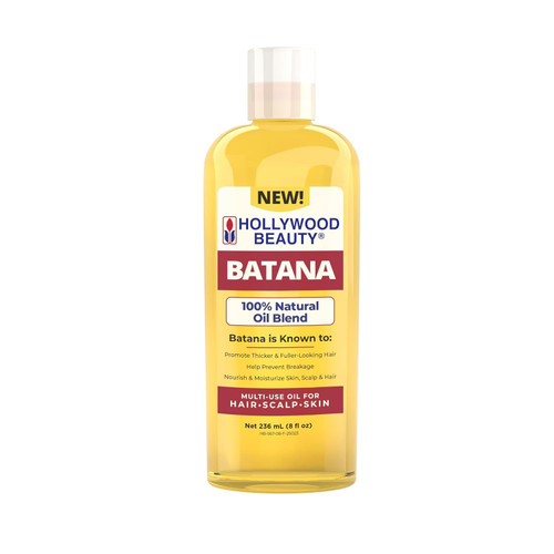 Hollywood Beauty Batana Oil for Hair, Scalp and Skin 8 fl oz