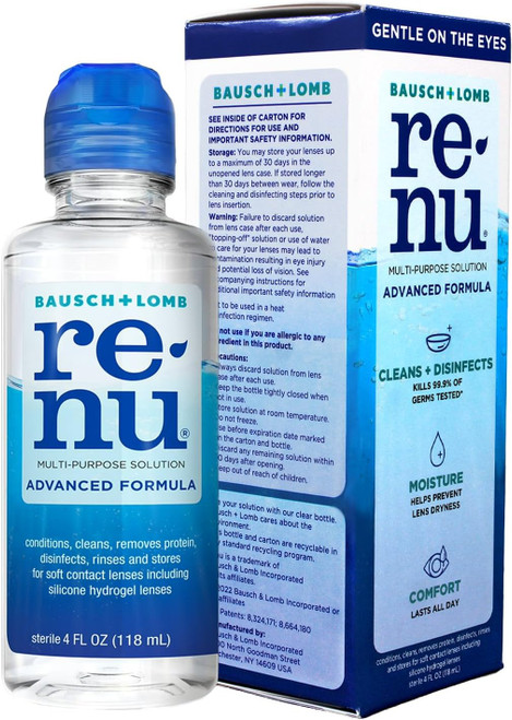 Bausch & Lomb Renu Fresh Multi-Purpose Solution, 4 fl oz