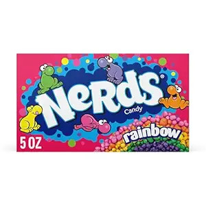 Nerds Wonka Rainbow Nerds Candy, 141 Grams, Mixed Fruit