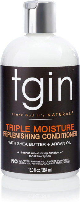 tgin Triple Moisture Replenishing Conditioner for Natural Hair, 13oz