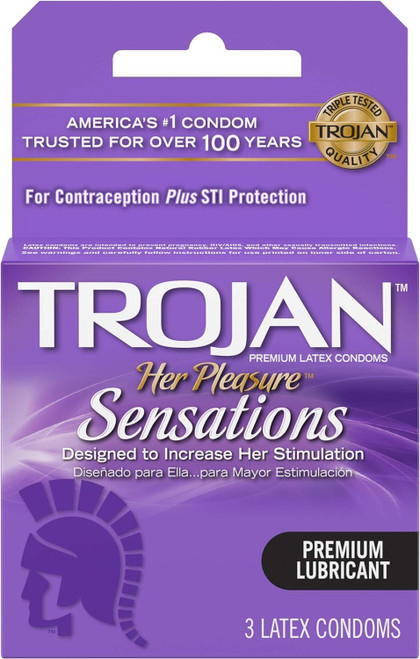 Trojan Her Pleasure Premium Lubricant 3 count