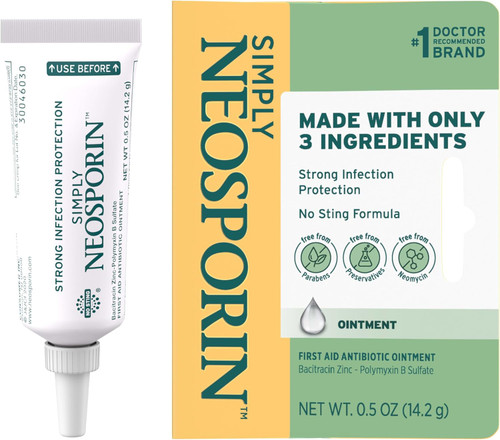 Neosporin Simply Antibiotic Ointment, 0.5oz