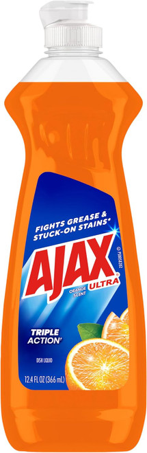 Ajax Liquid Dish Soap, Orange, 12.4oz