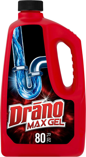 Drano Max Gel Clog Remover, 80oz