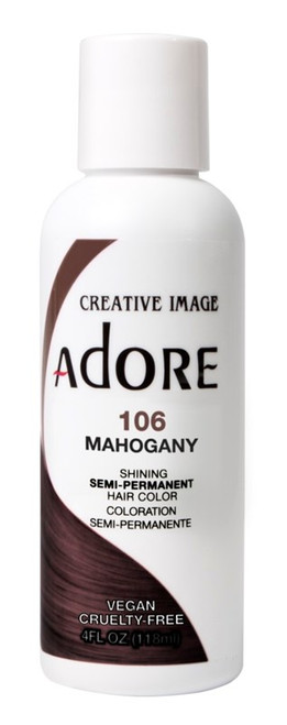 Adore Semi-Permanent Haircolor #106 Mahogany 4Oz