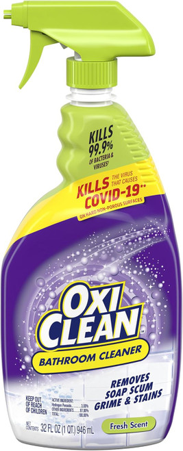 OxiClean Bathroom Cleaner, Shower Tub, 32oz