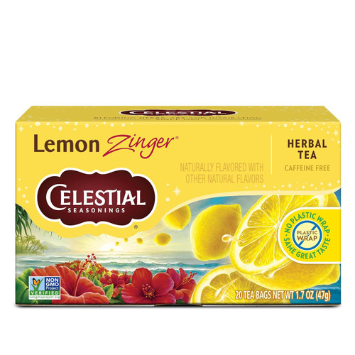 Celestial Seasonings Lemon Zinger, 20 Tea Bags