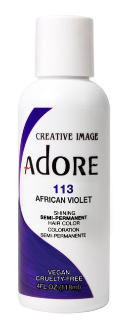 Adore Semi-Permanent Haircolor #113 African Violet 4Oz