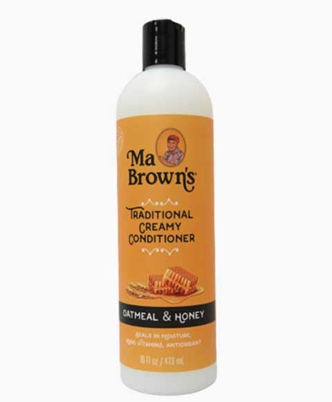 Ma Browns Traditional Creamy Conditioner With Oatmeal And Honey, 16 oz