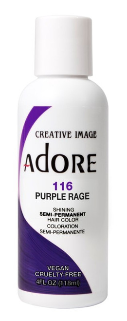 Adore Semi-Permanent Haircolor #116 Purple Rage 4Oz