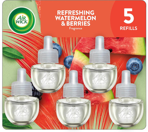 Air Wick Watermelon & Berries, Air Freshener, 5count