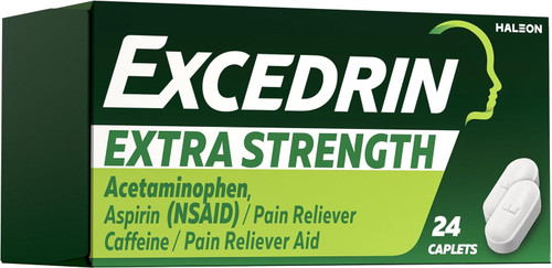 Excedrin Extra Strength Caplets, 24count