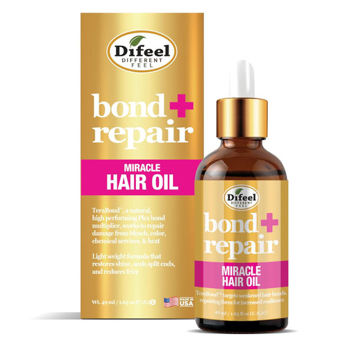 Difeel Bond & Repair Miracle Hair Oil, 1.65 oz
