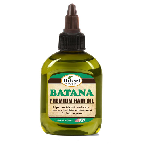 Difeel Batana Premium Hair Oil, 2.5 oz