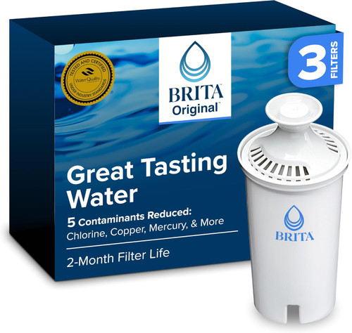 Brita Standard Water Filter, 3count