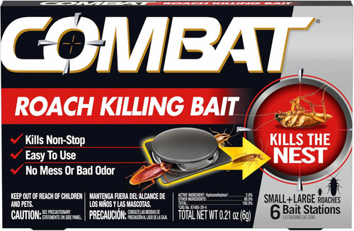 Combat Roach Killing Roaches Bait, 6count