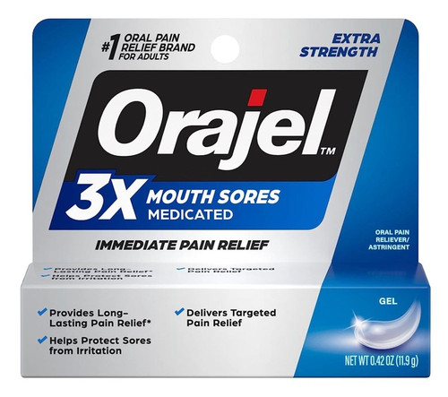 Orajel 3X Mouth Sores Extra Strength 0.42Oz