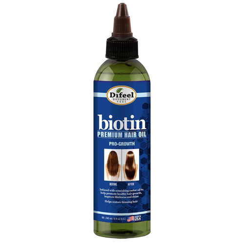 Difeel Biotin Pro Growth Premium Hair Oil, 8 oz