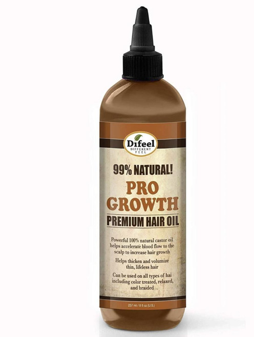 Difeel Prem Hair Oil Pro Growth, 8 Oz