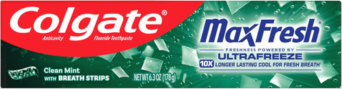 Colgate MaxFresh Clean Mint Toothpaste, 6.3oz