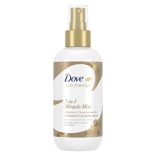 Dove Hair Therapy 7-in-1 Miracle Mist Women's Hairspray with Vitamin C and Amino Serum, 7.5 oz