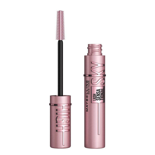 MAYBELLINE New York Lash Sensational Sky High Washable Mascara Makeup, 800 Blackest Black, 0.24 oz