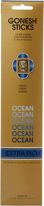 Gonesh Extra Rich Ocean Incense 20 Sticks