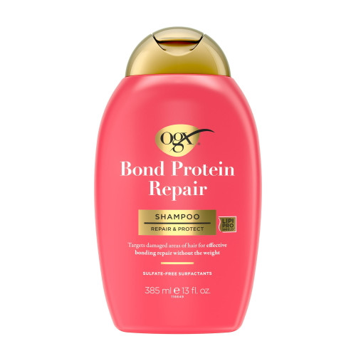 OGX Repair and Protect Bond Protein Repair Shampoo, 13 oz