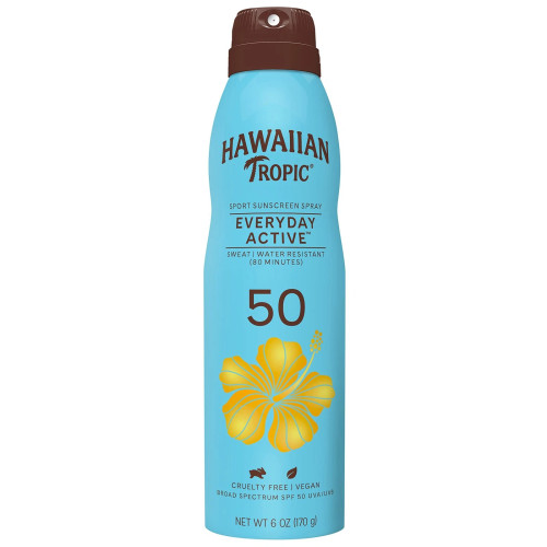 Hawaiian Tropic Everyday Active Sunscreen SPF 50, 6oz