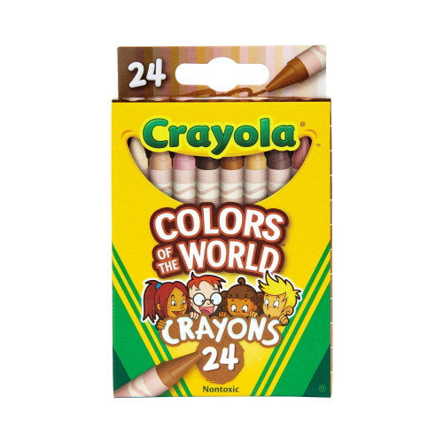 Crayola Colors of the World Crayons, 24count