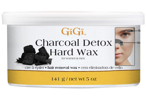 GiGi Charcoal Detox Hard Wax, 5 oz