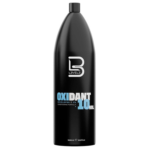 L3VEL3 Hair Color Oxidant Developer 10 Vol 3%, 33.8 OZ