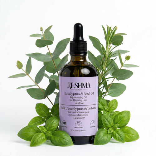 Reshma Beauty Restore Rejuvenating Eucalyptus & Basil Oil , 3.38 OZ