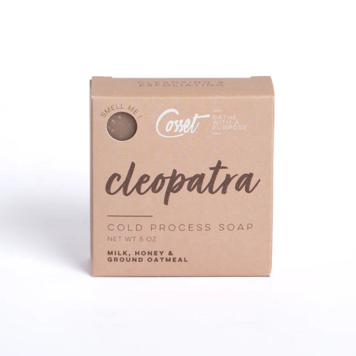 Cosset Cold Process Palm Free Soap, Cleopatra