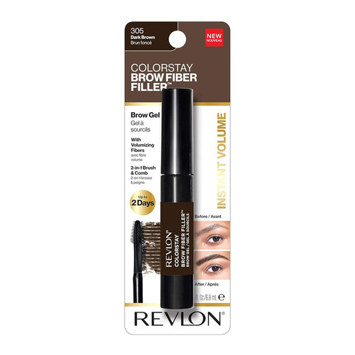 REVLON ColorStay Brow Fiber Filler 305 Dark Brown