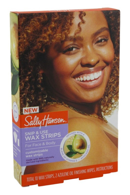 Sally Hansen Customizable Wax Strips For Face & Body 10 Ct