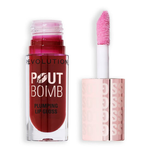 REVOLUTION Pout Bomb Plumping Gloss Jelly Berry Mauve