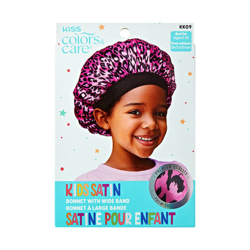 KISS Colors & Care Kids Satin Wide Band Bonnet,  Assorted
