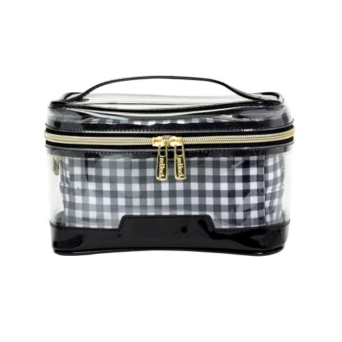 Scunci Gingham Train Case