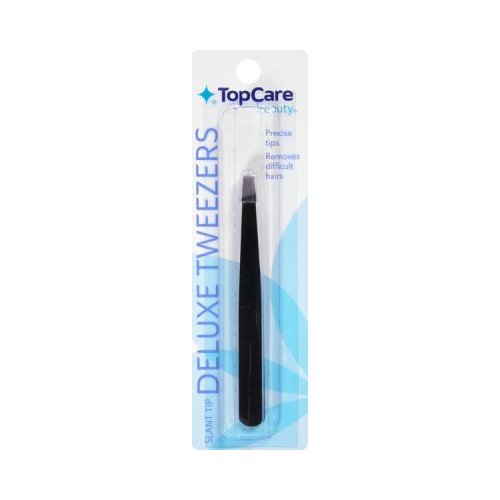 TopCare Slant Tip Deluxe Tweezers