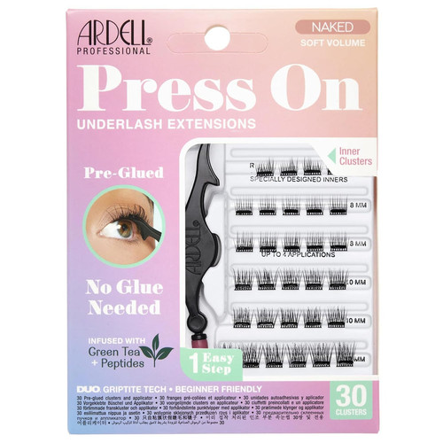Ardell Press On Lashes Underlash Naked, 30clusters